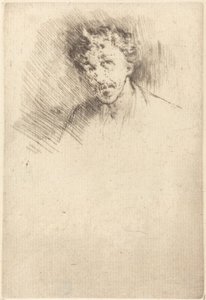 Whistler avec la mèche blanche - James Abbott McNeill Whistler