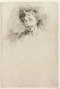 Whistler avec la mèche blanche - James Abbott McNeill Whistler