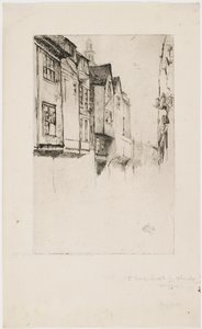 Rue Wych, Londres - James Abbott McNeill Whistler