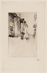 Wych Street, Londres - James Abbott McNeill Whistler