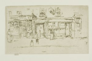Rue York, Westminster - James Abbott McNeill Whistler
