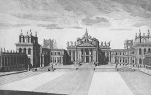 Palais de Blenheim, Woodstock, Oxfordshire, milieu du 18ème siècle
