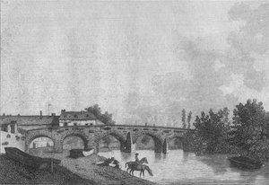 Pont de Maidstone, Kent. Pl. 2, 1787 - James Newton