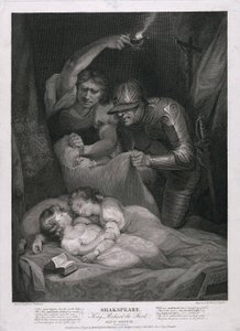Le roi Richard III : Acte IV, Scène III Le meurtre des princes dans la tour, pub. 1790