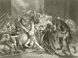 Maire de Londres tuant Wat Tyler - James Northcote