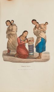 Femmes Chippeway, extrait du Portfolio autochtone - James Otto Lewis