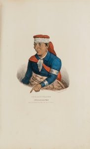 KEE-O-TUCK-KEE ; un chef de Pottowattomie, extrait du Portfolio autochtone