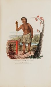MEN-DOW-MIN ou Le maïs ; un nain chippewa, tiré du Portfolio autochtone