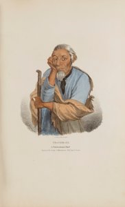 PE-CHE-CO ; Un chef de Pottowattomie, extrait du Portfolio autochtone