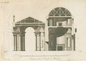 Weston-under-Lizard - Le Temple de Diane - James Paine