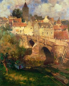 Un village à East Linton, Haddington
