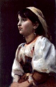 Fille italienne, c.1890 - James Paterson