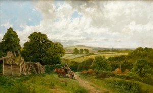 Le canal à Old Basing, Hampshire