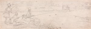 Pêche de fond près de Totten Mill - James Pollard