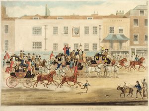 Courriers du Nord au Peakcock, Islington - James Pollard