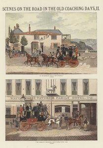 Scènes sur la route à l