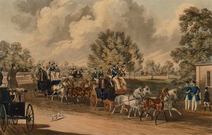 Le Club des Quatre à la Main, Hyde Park - James Pollard