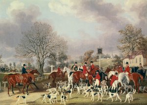 La chasse au Hertfordshire - James Pollard