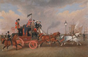 Le dernier des diligences à Newcastle upon Tyne - James Pollard