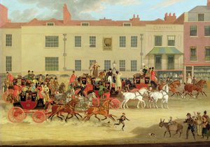 Les courriers du Nord au Peacock, Islington - James Pollard