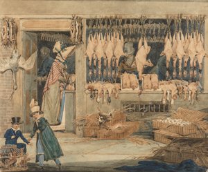 Le marché de la volaille - James Pollard