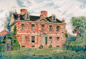 Cliveden, Germantown, Pennsylvanie, USA, 18e siècle, 1921 - James Preston