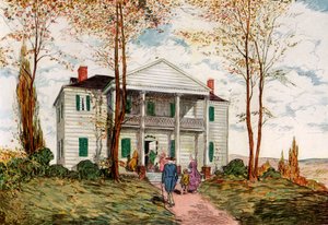 Morris-Jumel Mansion, Washington Heights, 18e siècle, 1921 - James Preston