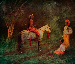 Un cavalier birman, 1913 - James Raeburn Middleton