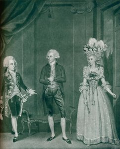 Hon Rd Edgcumbe, Lord William Russell, Lady Caroline Spencer - James Roberts