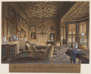 Salon particulier de la Reine au Palais de Buckingham - James Roberts