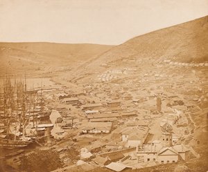 Balaklava vue vers le nord, 1855 - James Robertson