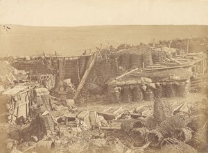 Intérieur du Redan - Batterie russe - James Robertson