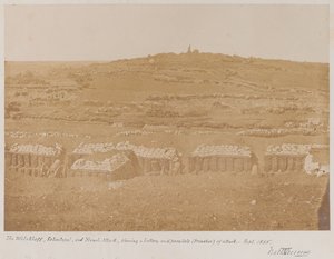 Vue depuis le Mamelon vers le Malakhov, 1855 - James Robertson