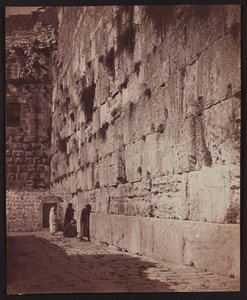 Mur des Lamentations des Juifs [Jérusalem. Mur des Lamentations (Mur occidental)] - James Robertson
