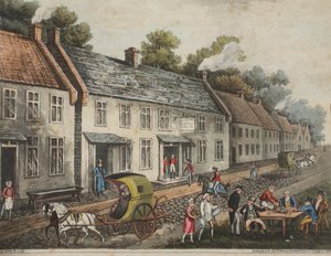 Quartier général du duc de Wellington, dans le village de Waterloo - James Rouse