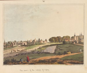 Les ruines du village de Ligny, 1815 - James Rouse