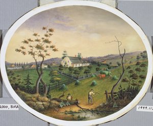 Maison Van Brunt, vers 1865 - James Ryder van Brunt