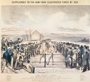 Le Grand Combat entre Tom Hyer et Yankee Sullivan, 1849