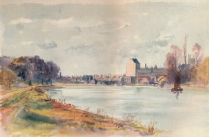 Isleworth, depuis le Chemin de Halage, 1891, 1914