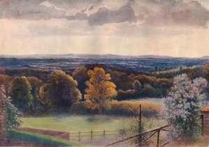 Vue de Coneyhurst Hill, Ewehurst, 1911, 1914 - James S Ogilvy