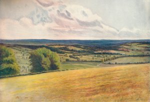 Vue du cimetière de l
