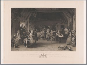 Fête de mariage dans une grange - James S. Stewart