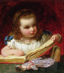 Une fille lisant