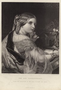 La belle correspondante - James Sant