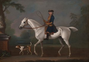 Sir Roger Burgoyne chevauchant "Badger" - James Seymour