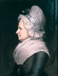 Mme Martha Washington (1731-1802) 1796 - James Sharples