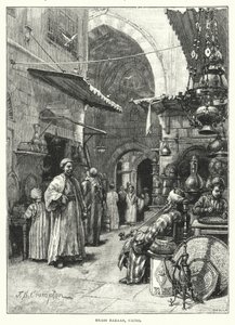 Bazar de laiton, Le Caire - James Shaw Crompton
