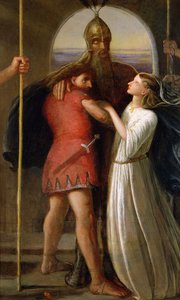 La mort du comte Siward - James Smetham