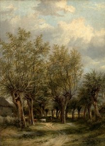 Un chemin près de Norwich, Norfolk, vers 1830