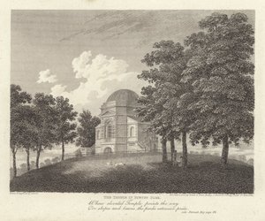 Robert Bloomfield, poète : Le Temple dans le Parc d